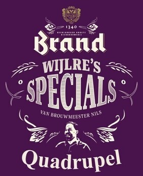Nu op de tap... Wijlre Special: Brand Quadrupel